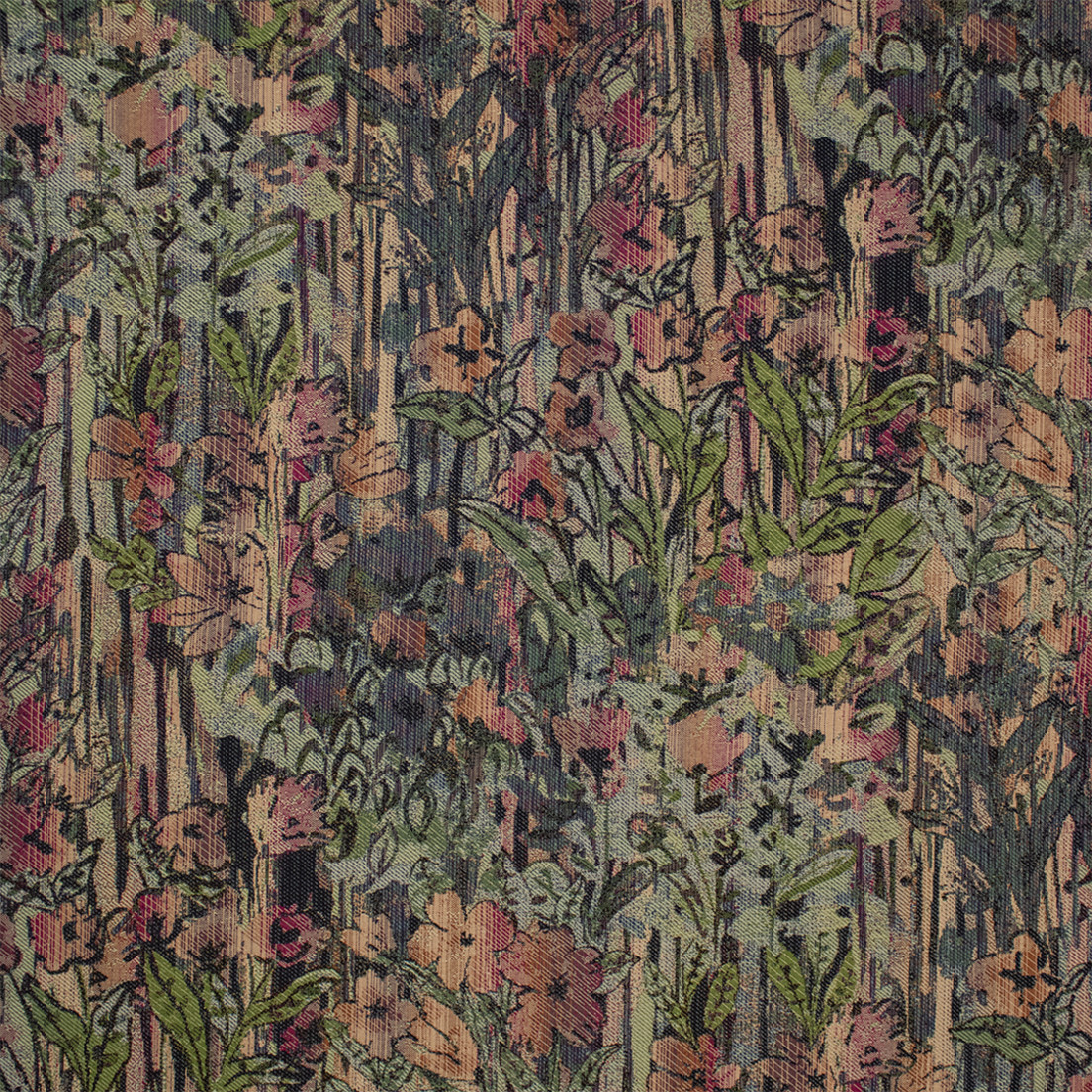 Greenhouse Fabrics S7338 Blossom pink upholstery fabric swatch