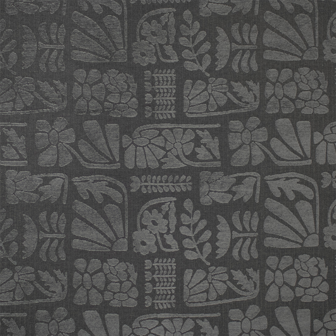 Greenhouse Fabrics S7339 Charcoal gray upholstery fabric swatch