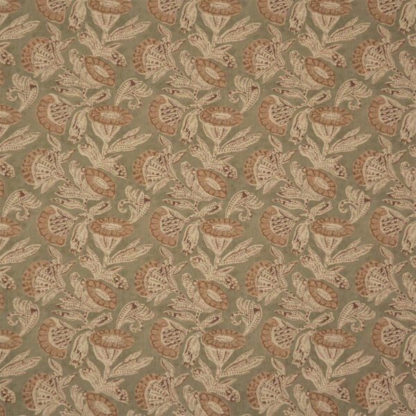 Greenhouse Fabrics S7374 Umber upholstery fabric swatch for sample-first furniture planning