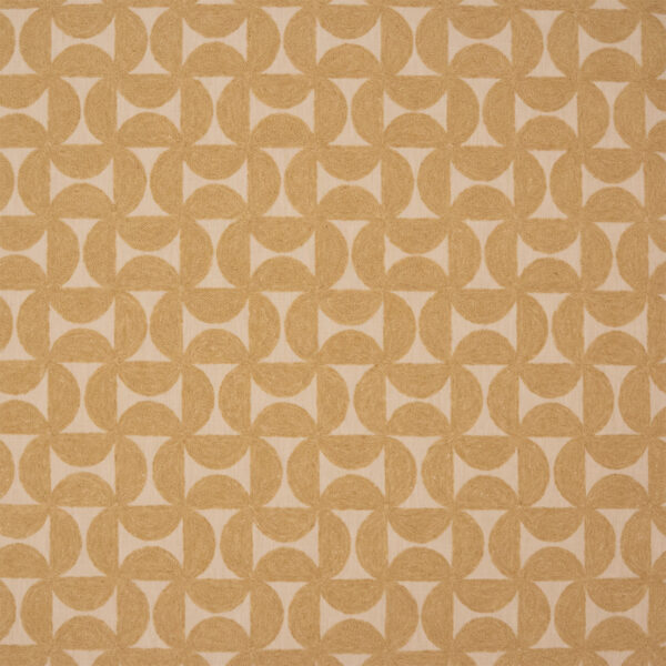 Greenhouse Fabrics S7417 Gold upholstery fabric swatch for sample-first furniture planning