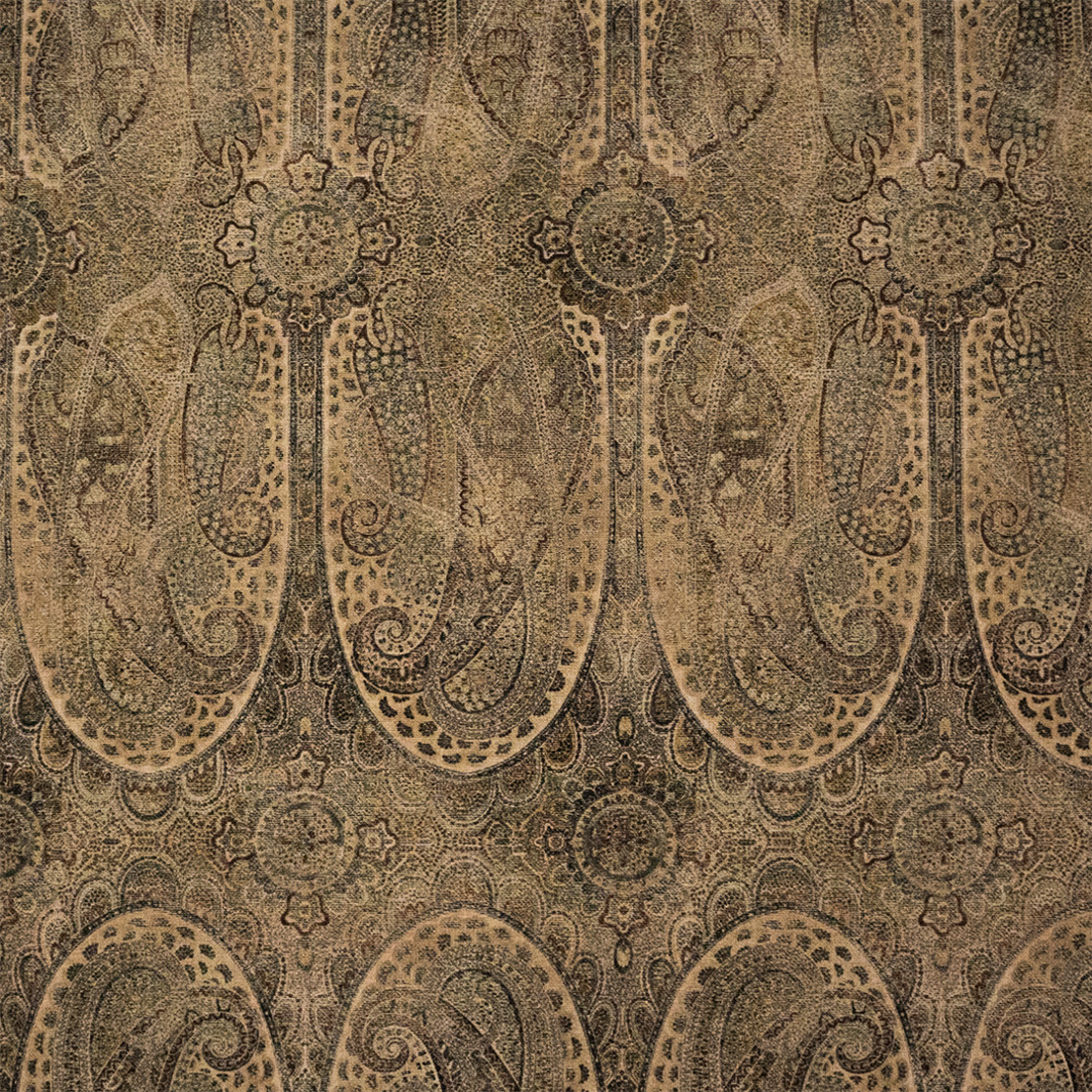 Greenhouse Fabrics S7429 Chai green multipurpose fabric swatch