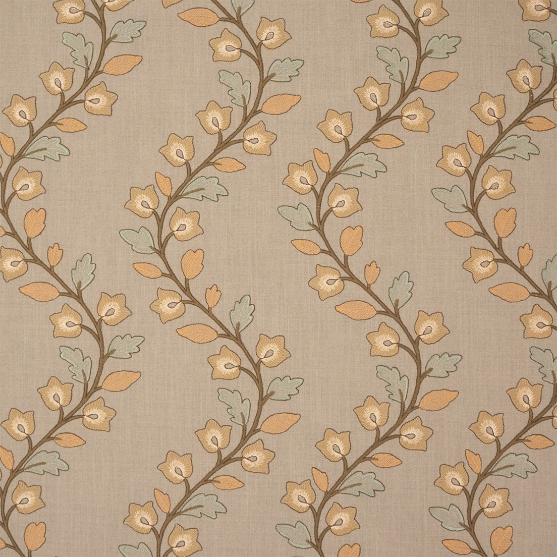 Greenhouse Fabrics S7468 Taupe brown multipurpose fabric swatch