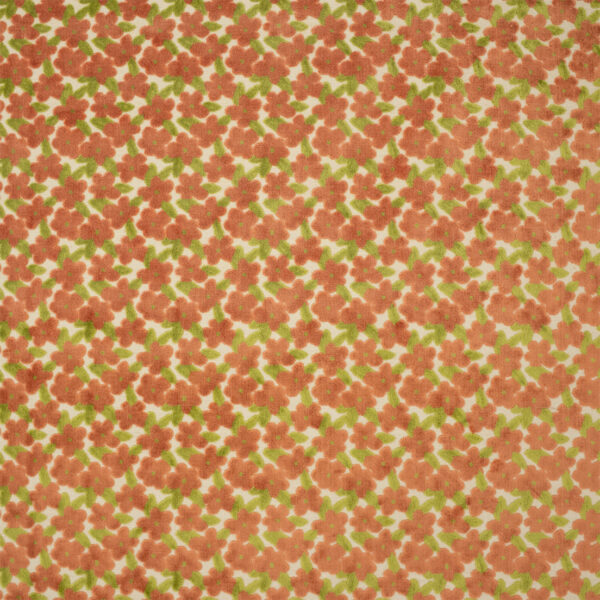 Greenhouse Fabrics S7505 Coral upholstery fabric swatch for sample-first furniture planning