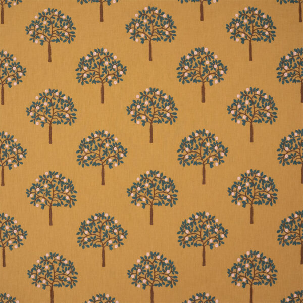 Greenhouse Fabrics S7512 Ochre upholstery fabric swatch for sample-first furniture planning