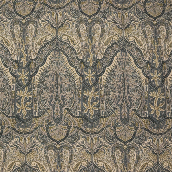 Greenhouse Fabrics S7568 Manor Blue upholstery fabric swatch for sample-first furniture planning