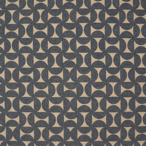 Greenhouse Fabrics S7573 Indigo upholstery fabric swatch for sample-first furniture planning