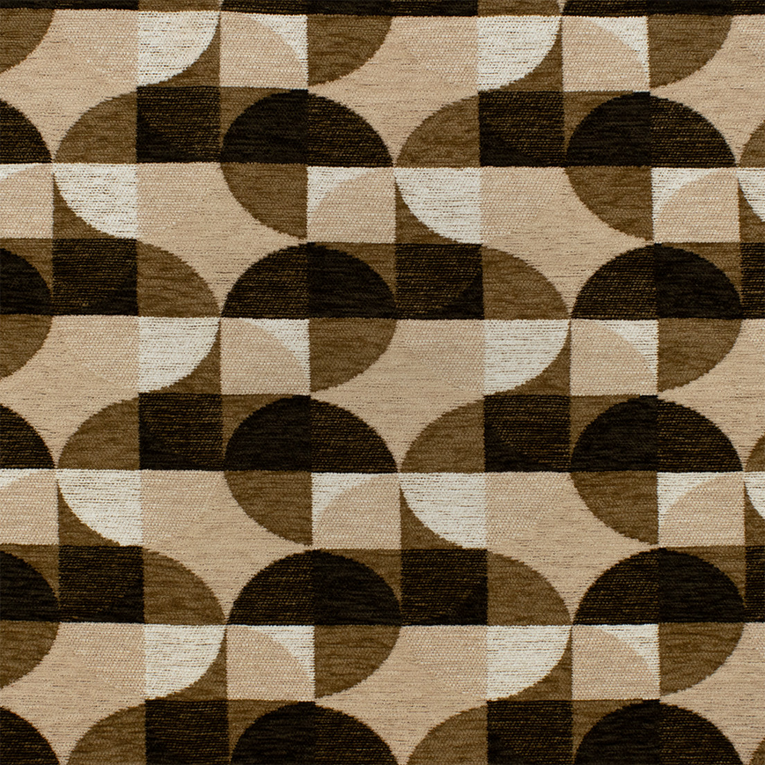 Greenhouse Fabrics S7636 Terra brown upholstery fabric swatch