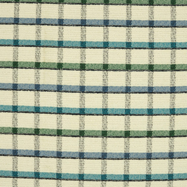 Greenhouse Fabrics S7664 Teal upholstery fabric swatch for sample-first furniture planning