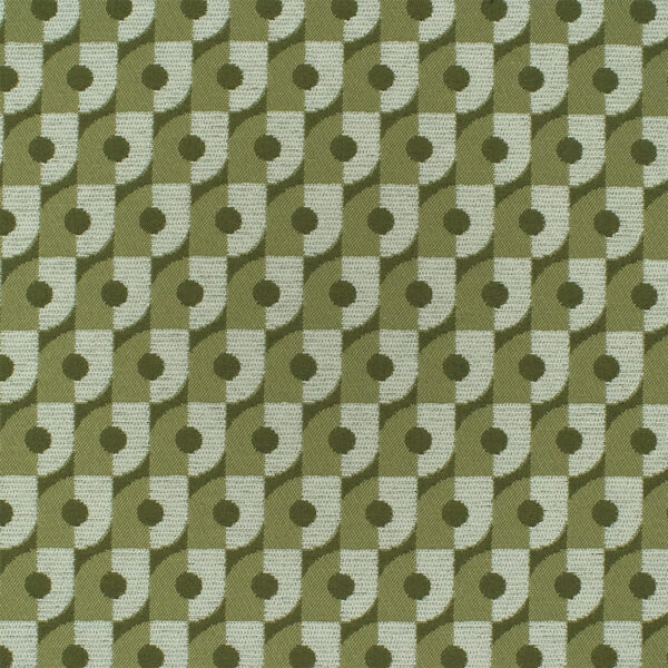 Greenhouse Fabrics S7761 Olive upholstery fabric swatch for sample-first furniture planning