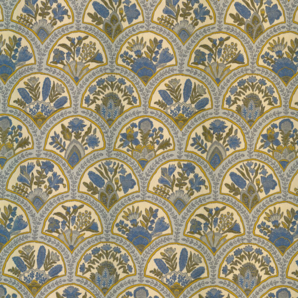 Greenhouse Fabrics S7820 Lapis upholstery fabric swatch for sample-first furniture planning