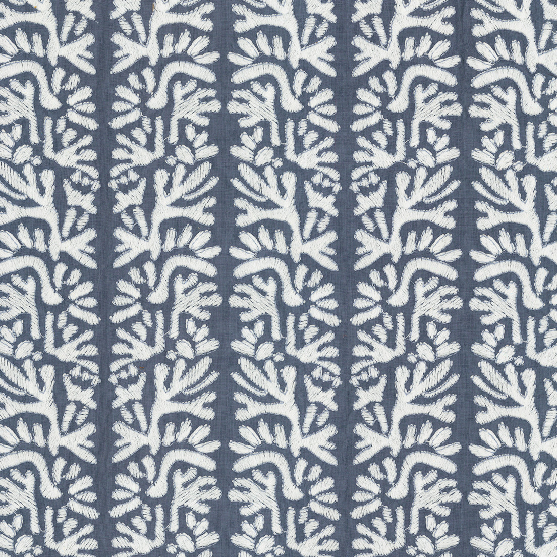 Greenhouse Fabrics S7821 Ocean white multipurpose fabric swatch