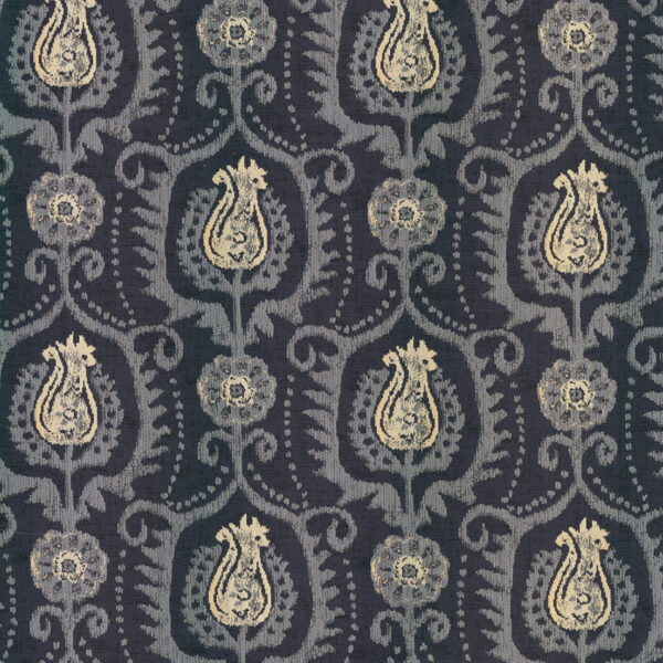 Greenhouse Fabrics S7823 Indigo upholstery fabric swatch for sample-first furniture planning