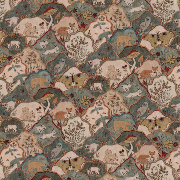 Greenhouse Fabrics S7847 Petrichor upholstery fabric swatch for sample-first furniture planning