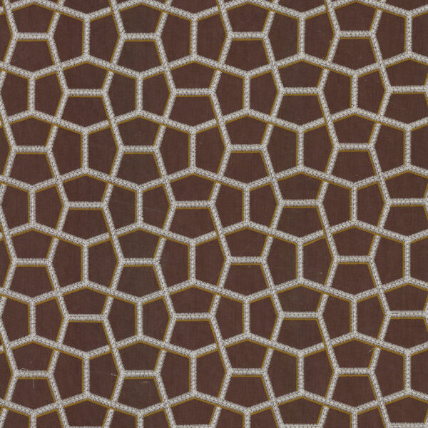Greenhouse Fabrics S7858 Cocoa upholstery fabric swatch for sample-first furniture planning