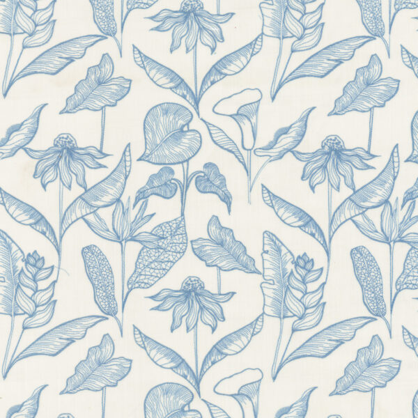 Greenhouse Fabrics S7972 Cornflower upholstery fabric swatch for sample-first furniture planning