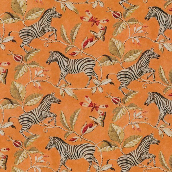 Greenhouse Fabrics S7881 Mango upholstery fabric swatch for sample-first furniture planning