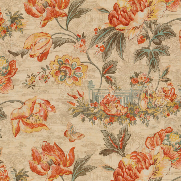 Greenhouse Fabrics S7884 Shell upholstery fabric swatch for sample-first furniture planning