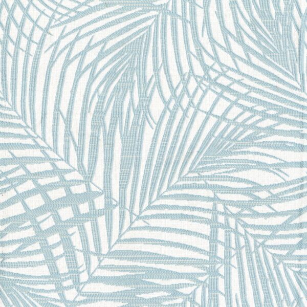 Greenhouse Fabrics F4585 Aqua upholstery fabric swatch for sample-first furniture planning