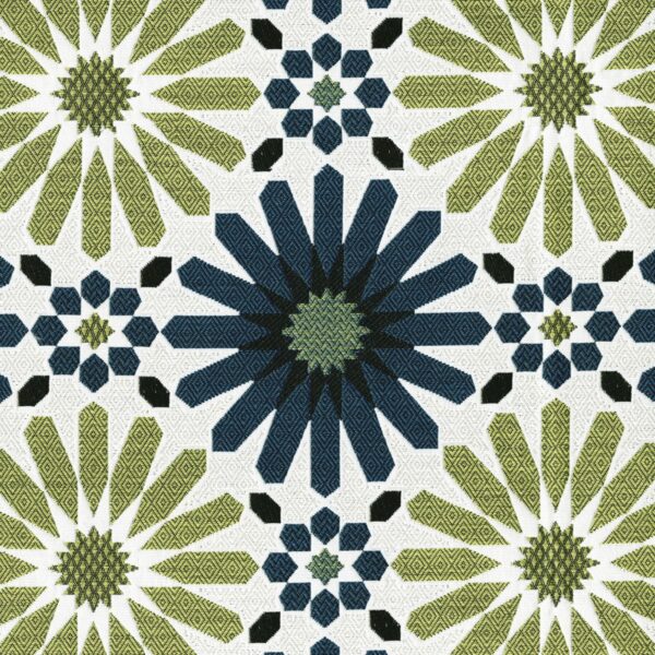 Greenhouse Fabrics F4596 Lagoon upholstery fabric swatch for sample-first furniture planning