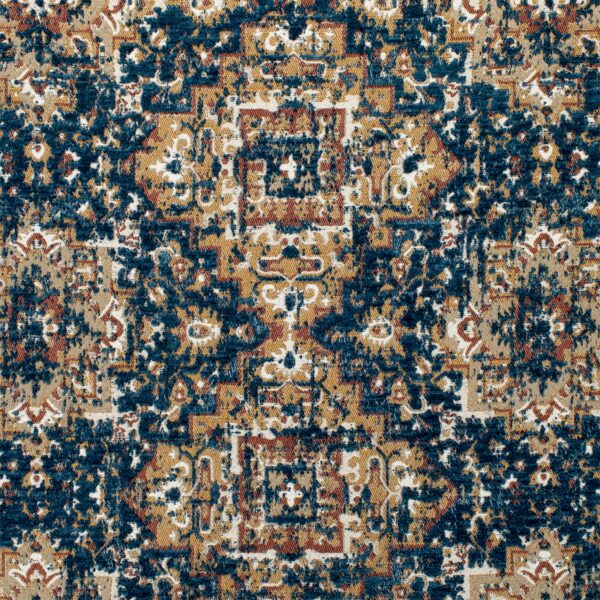 Greenhouse Fabrics F4802 Navy upholstery fabric swatch for sample-first furniture planning
