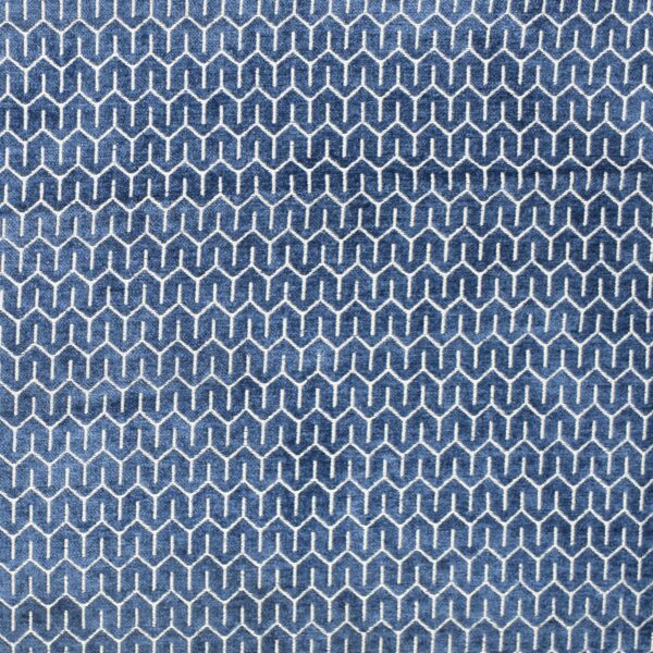 Greenhouse Fabrics S1829 Navy upholstery fabric swatch for sample-first furniture planning