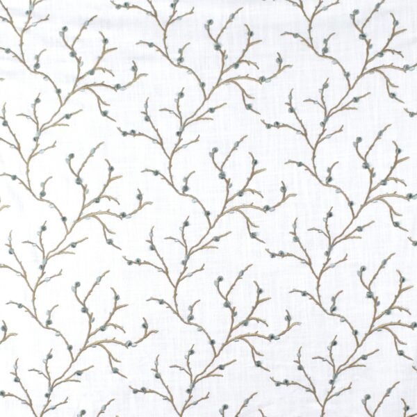 Greenhouse Fabrics S2668 Sky upholstery fabric swatch for sample-first furniture planning