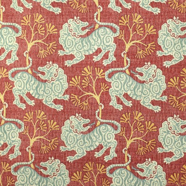 Greenhouse Fabrics S2719 Rouge upholstery fabric swatch for sample-first furniture planning