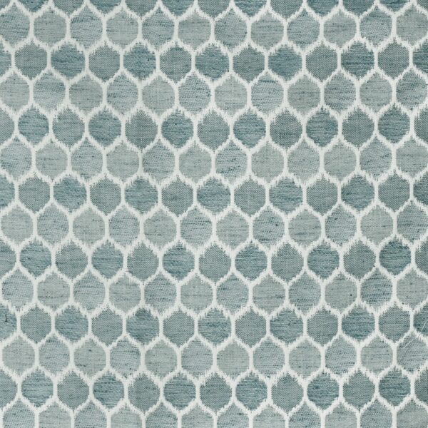 Greenhouse Fabrics S3015 Aqua upholstery fabric swatch for sample-first furniture planning