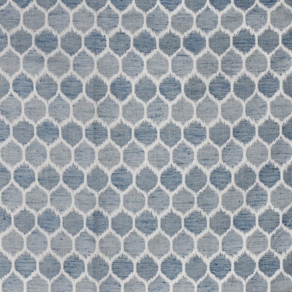 Greenhouse Fabrics S3027 Indigo upholstery fabric swatch for sample-first furniture planning