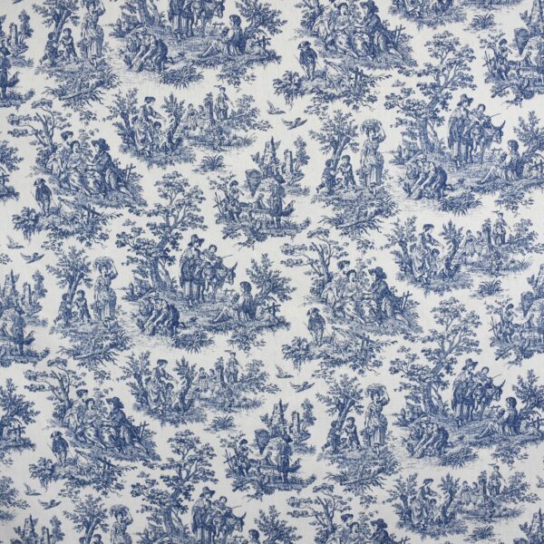 Greenhouse Fabrics S3130 Indigo upholstery fabric swatch for sample-first furniture planning