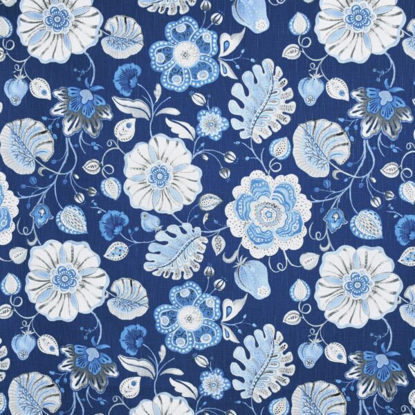 Greenhouse Fabrics S4015 Navy upholstery fabric swatch for sample-first furniture planning
