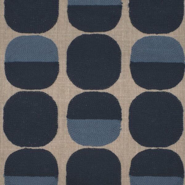 Greenhouse Fabrics S4033 Prussian upholstery fabric swatch for sample-first furniture planning