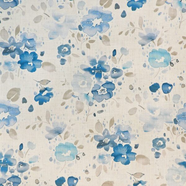 Greenhouse Fabrics S4122 Blue Star upholstery fabric swatch for sample-first furniture planning