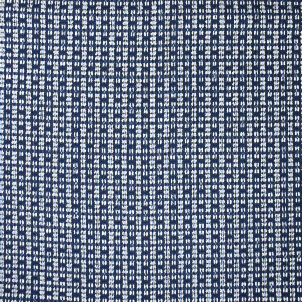 Greenhouse Fabrics S4523 Indigo upholstery fabric swatch for sample-first furniture planning