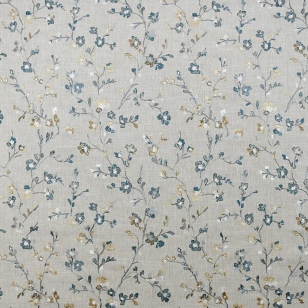 Greenhouse Fabrics S4832 Lagoon upholstery fabric swatch for sample-first furniture planning