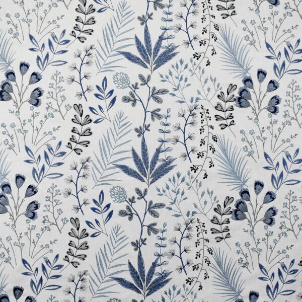 Greenhouse Fabrics S4837 Blue Jay upholstery fabric swatch for sample-first furniture planning