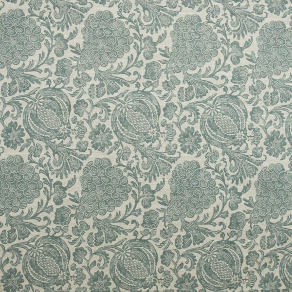 Greenhouse Fabrics S4886 Aqua upholstery fabric swatch for sample-first furniture planning
