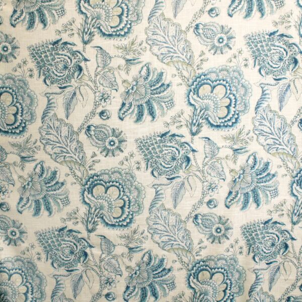 Greenhouse Fabrics S5180 Blue Danube upholstery fabric swatch for sample-first furniture planning