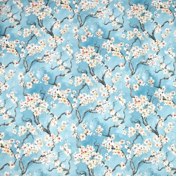 Greenhouse Fabrics S5185 Azure upholstery fabric swatch for sample-first furniture planning