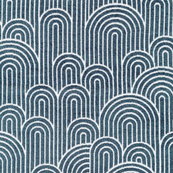 Greenhouse Fabrics S5342 Prussian upholstery fabric swatch for sample-first furniture planning