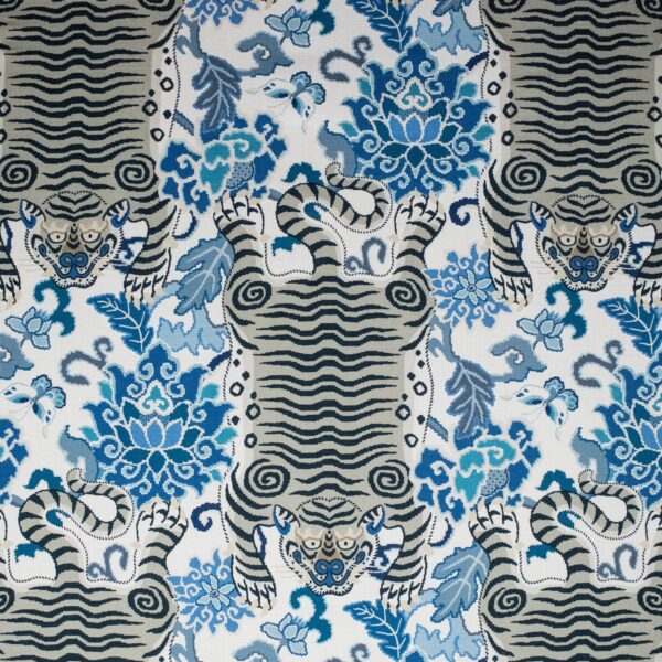 Greenhouse Fabrics S5455 Blue Moon upholstery fabric swatch for sample-first furniture planning