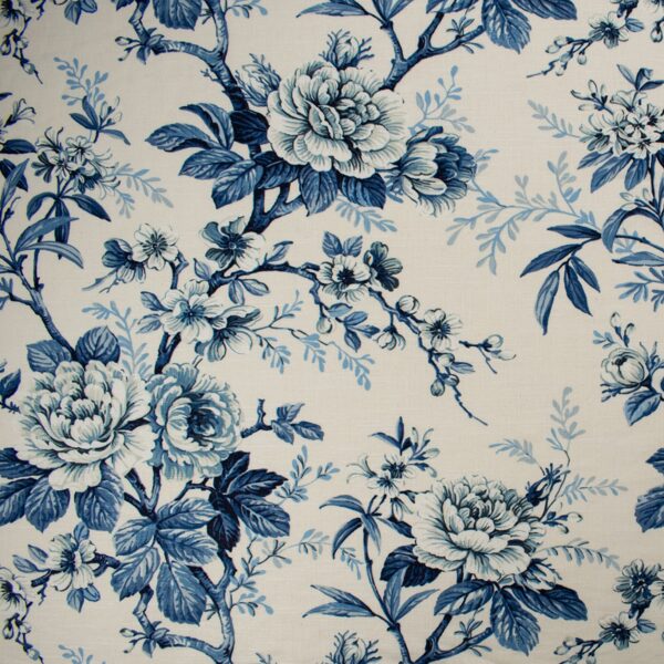 Greenhouse Fabrics S5826 Indigo upholstery fabric swatch for sample-first furniture planning