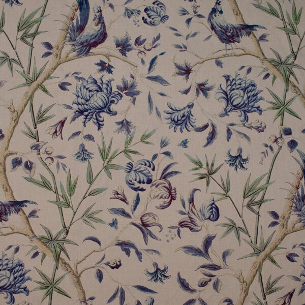 Greenhouse Fabrics S5839 Lapis upholstery fabric swatch for sample-first furniture planning