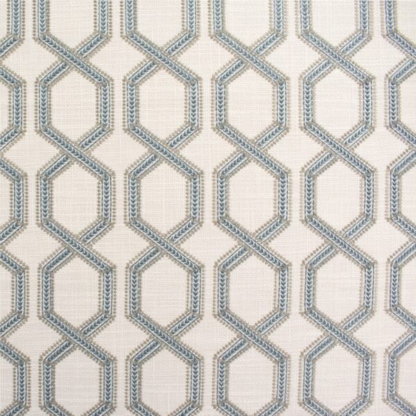 Greenhouse Fabrics S6243 Aegean upholstery fabric swatch for sample-first furniture planning