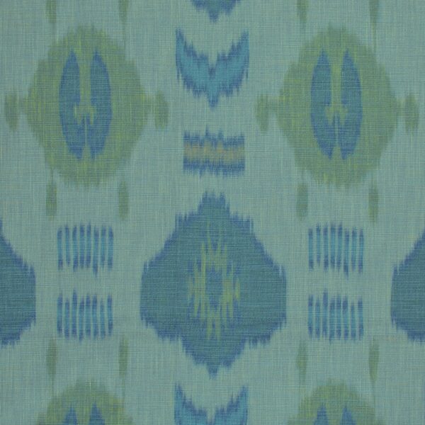 Greenhouse Fabrics S7067 Peacock upholstery fabric swatch for sample-first furniture planning