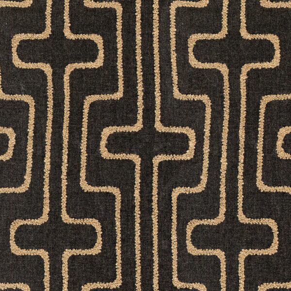 Greenhouse Fabrics S7082 Charcoal upholstery fabric swatch for sample-first furniture planning