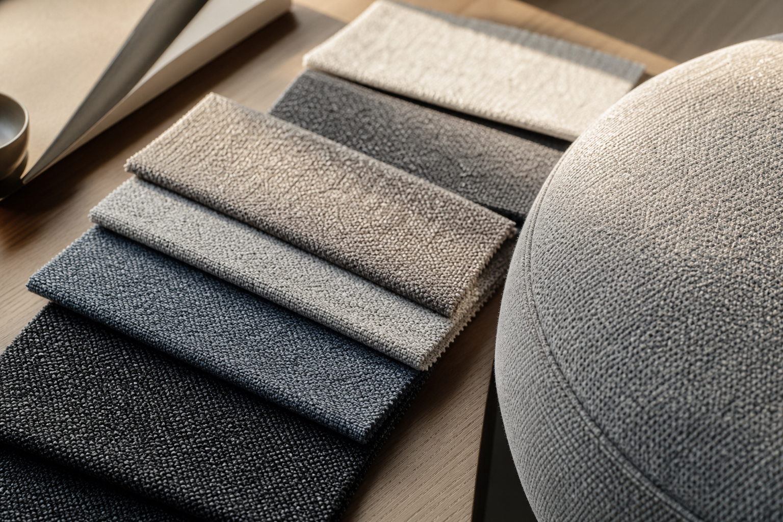 Office Chair Upholstery Fabric tactile samples image showing task chairs fabric samples and project planning